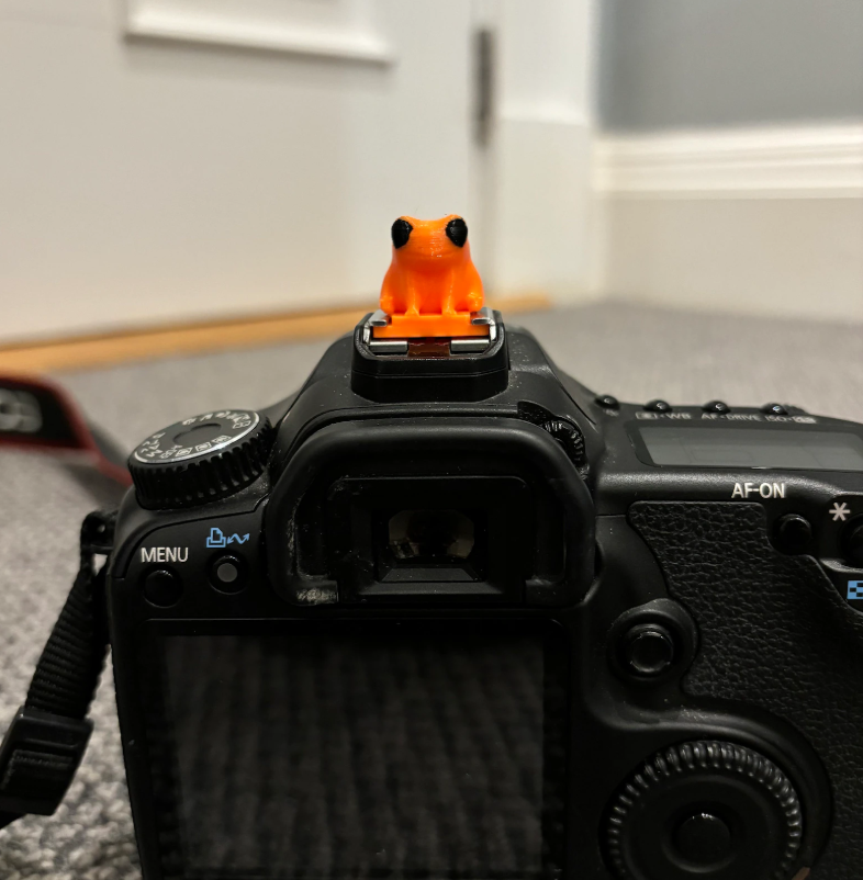 Fred the frog Diopter Cover for Camera